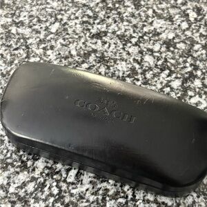 Coach Black Glasses Case